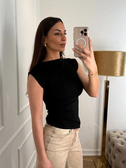 Lotty top zwart