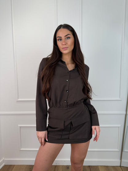 Helen jumpsuit bruin