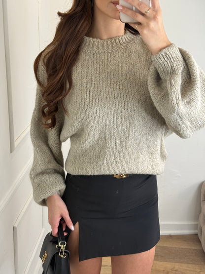 Talia Trui Beige