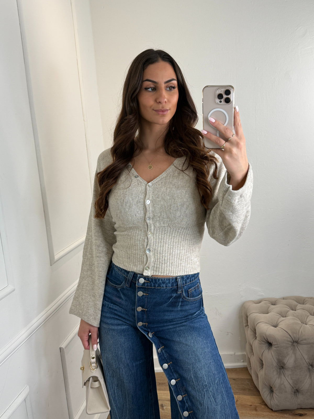 Jolie Vest Beige