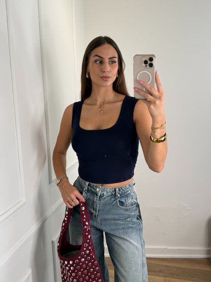 Britt Top Navy