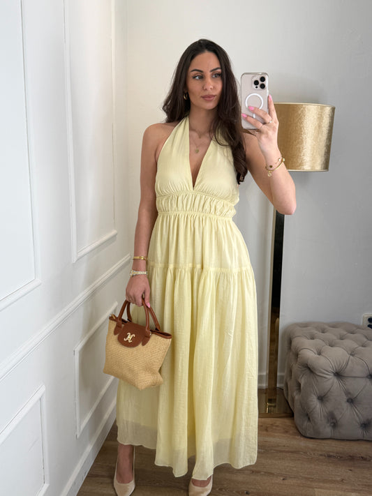 Evy jurk geel