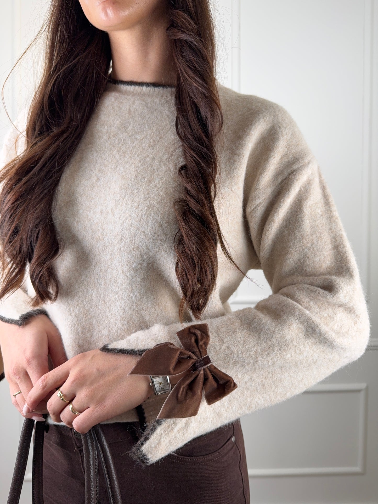 Charlotte trui beige