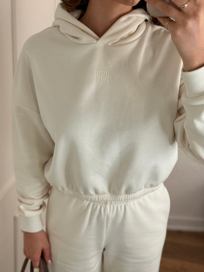 Delaney Hoodie Crème