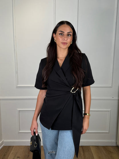 Evi Blazer Zwart