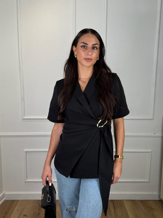 Evi Blazer Zwart