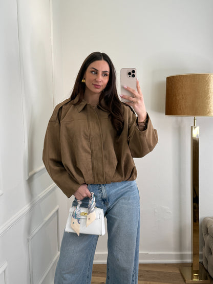 Cato Jas - camel suede