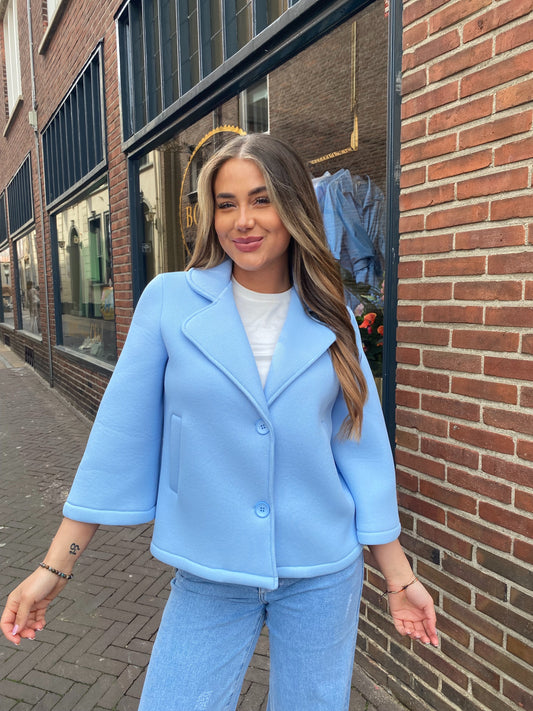 Melanie Jas Blauw