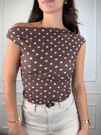 Hailey Top - Dots