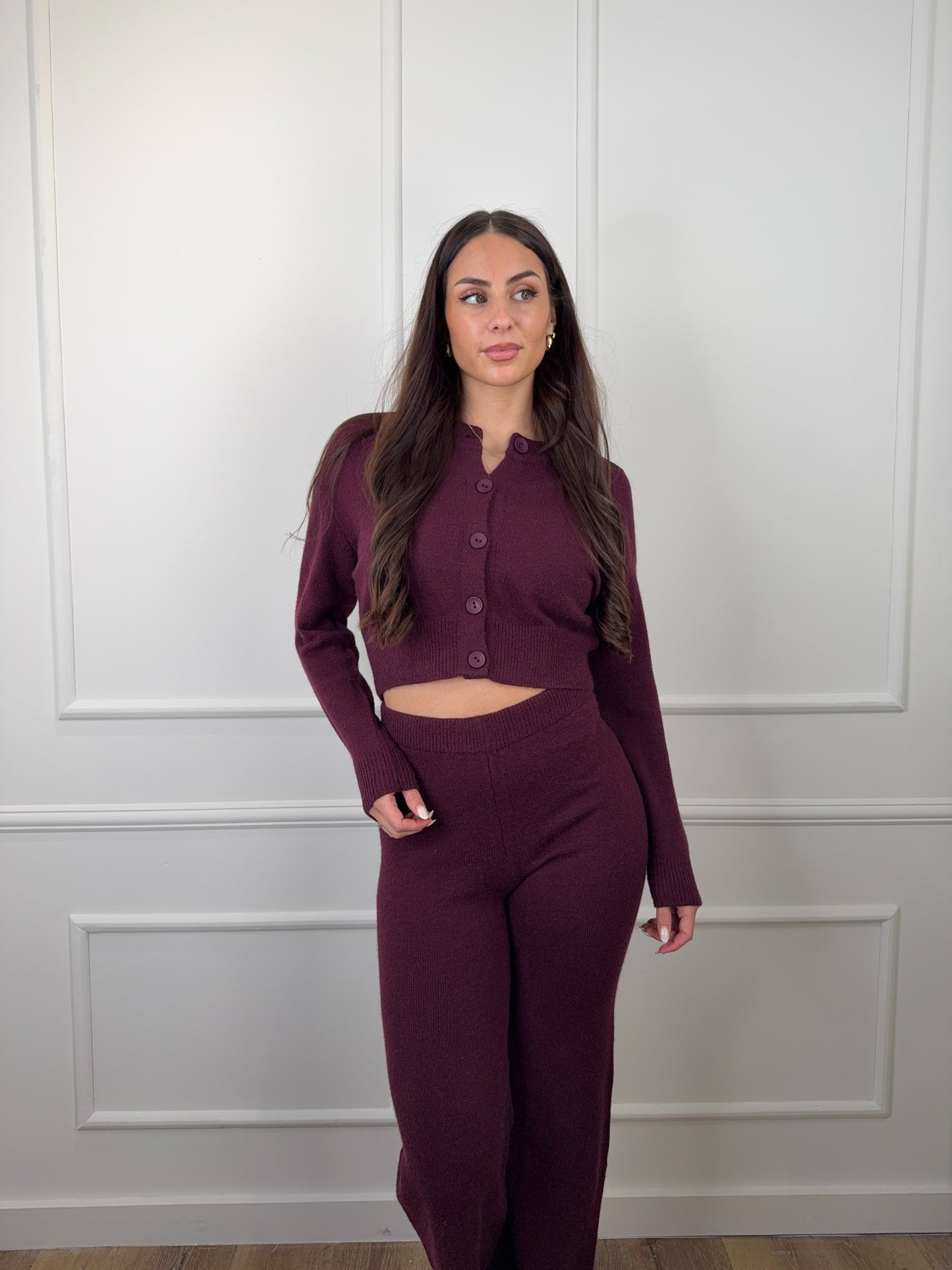 Harper vest bordeaux