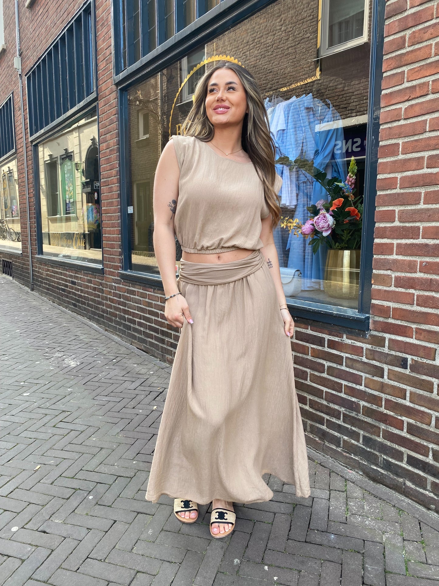 Mirthe Set Taupe
