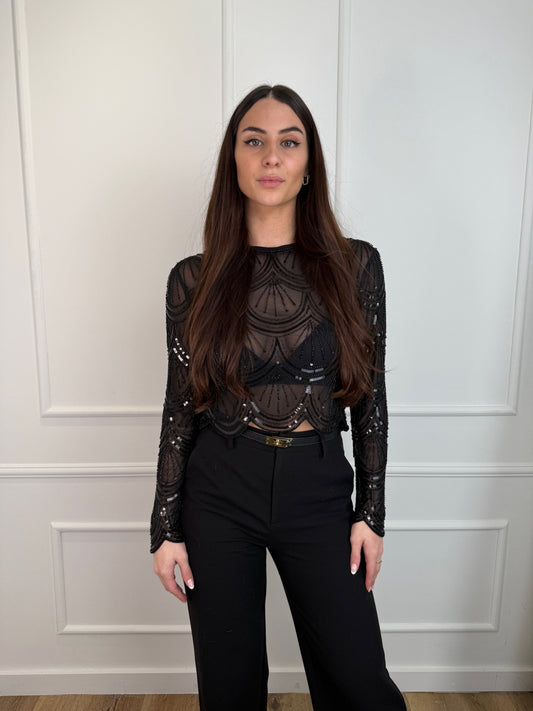 Céline glitter top
