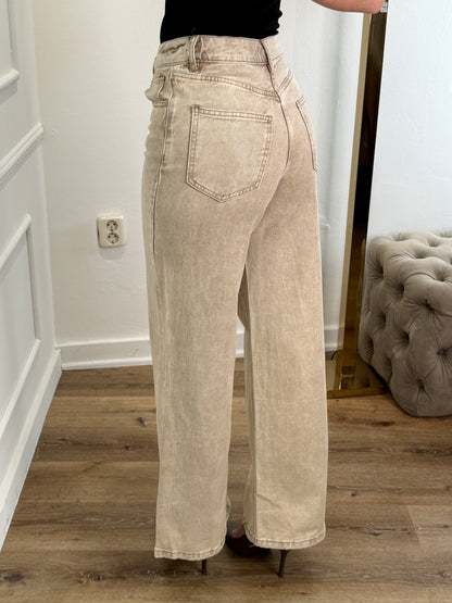 Sharon regular length wide leg jeans