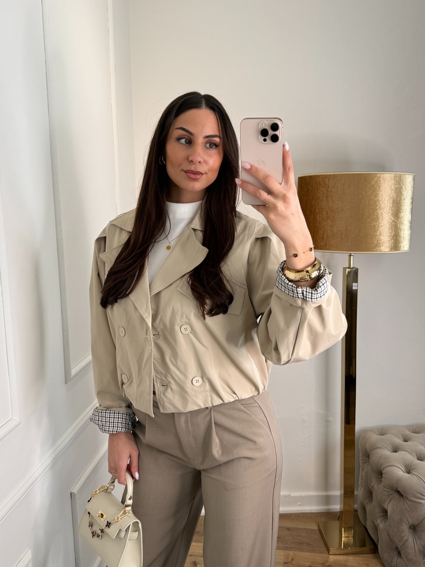 Victoria jacket beige