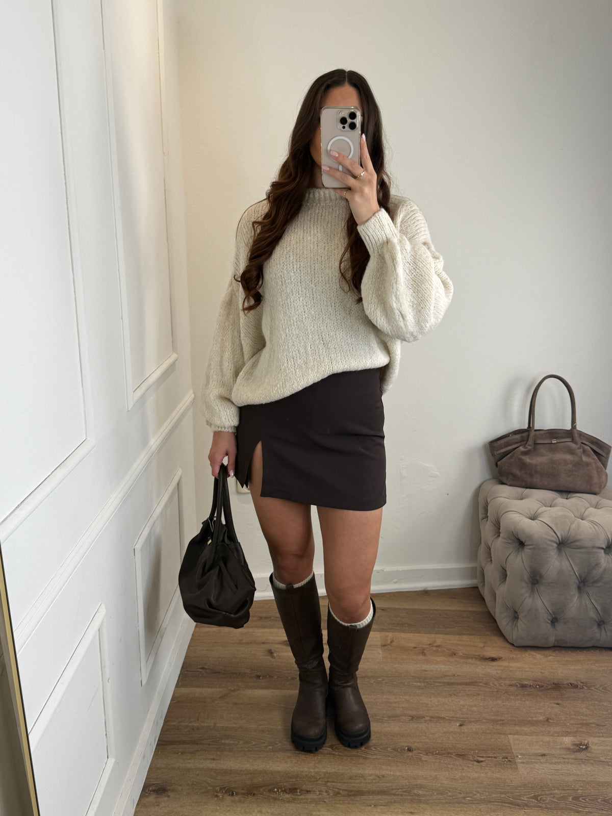 Talia Trui Crème