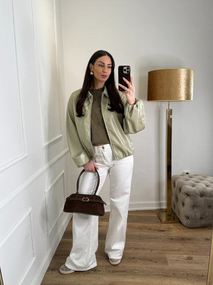 Shady bomber jacket - groen