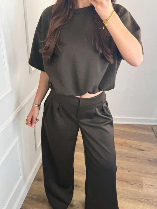 Sofie set bruin