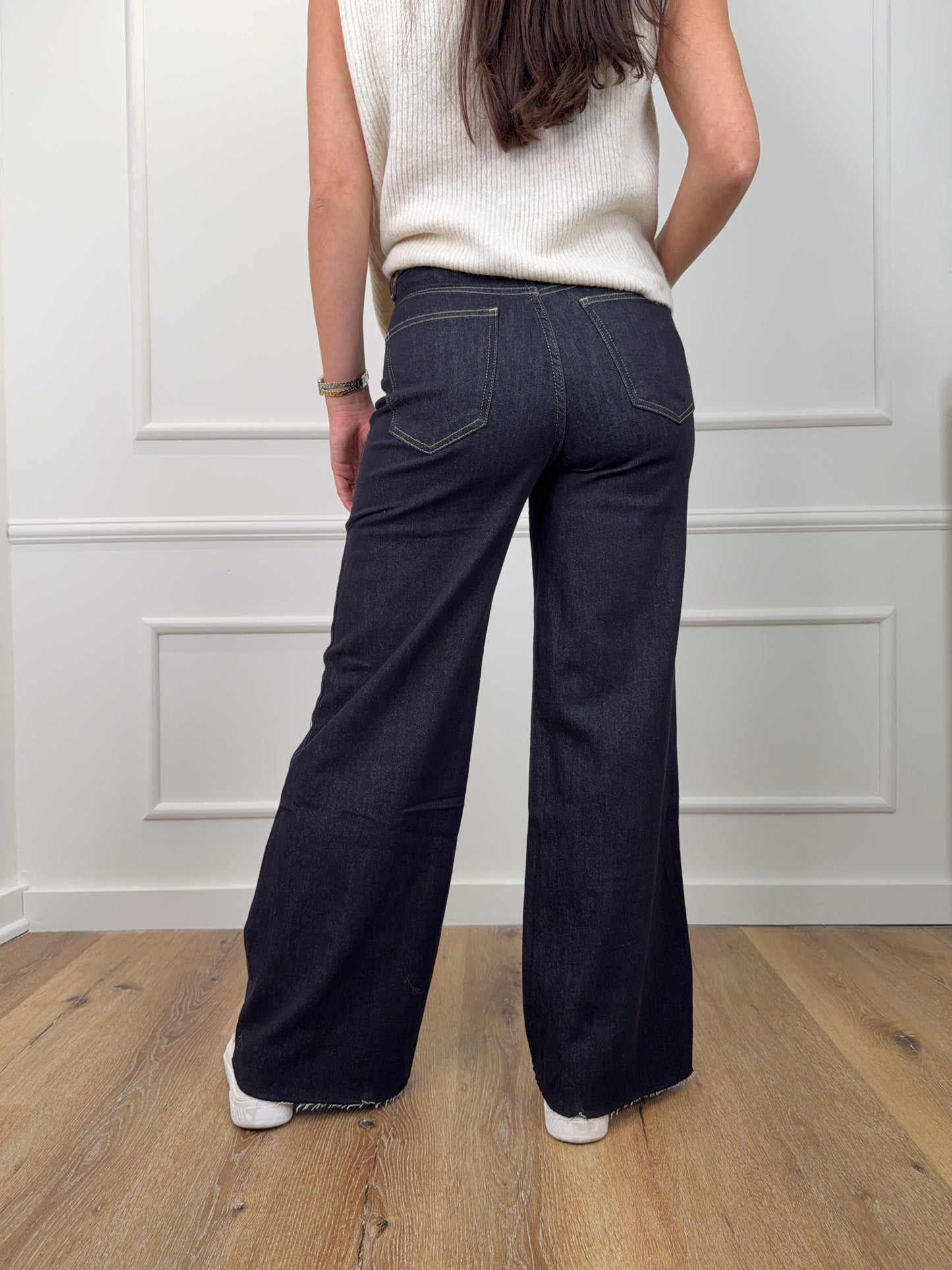 Eef Jeans Donkerblauw