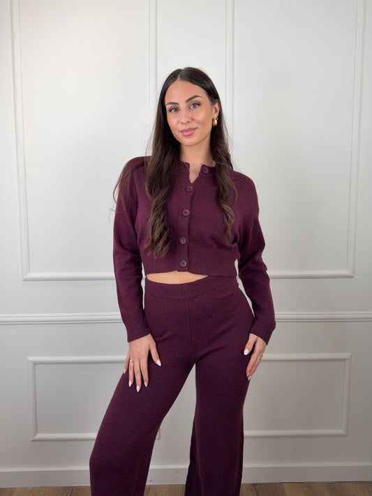 Harper vest bordeaux