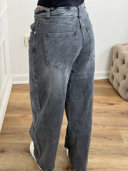 Fay Jeans Straight Grijs