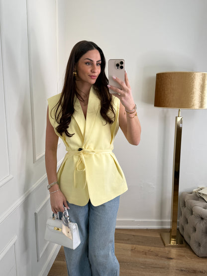 Senna gilet - geel