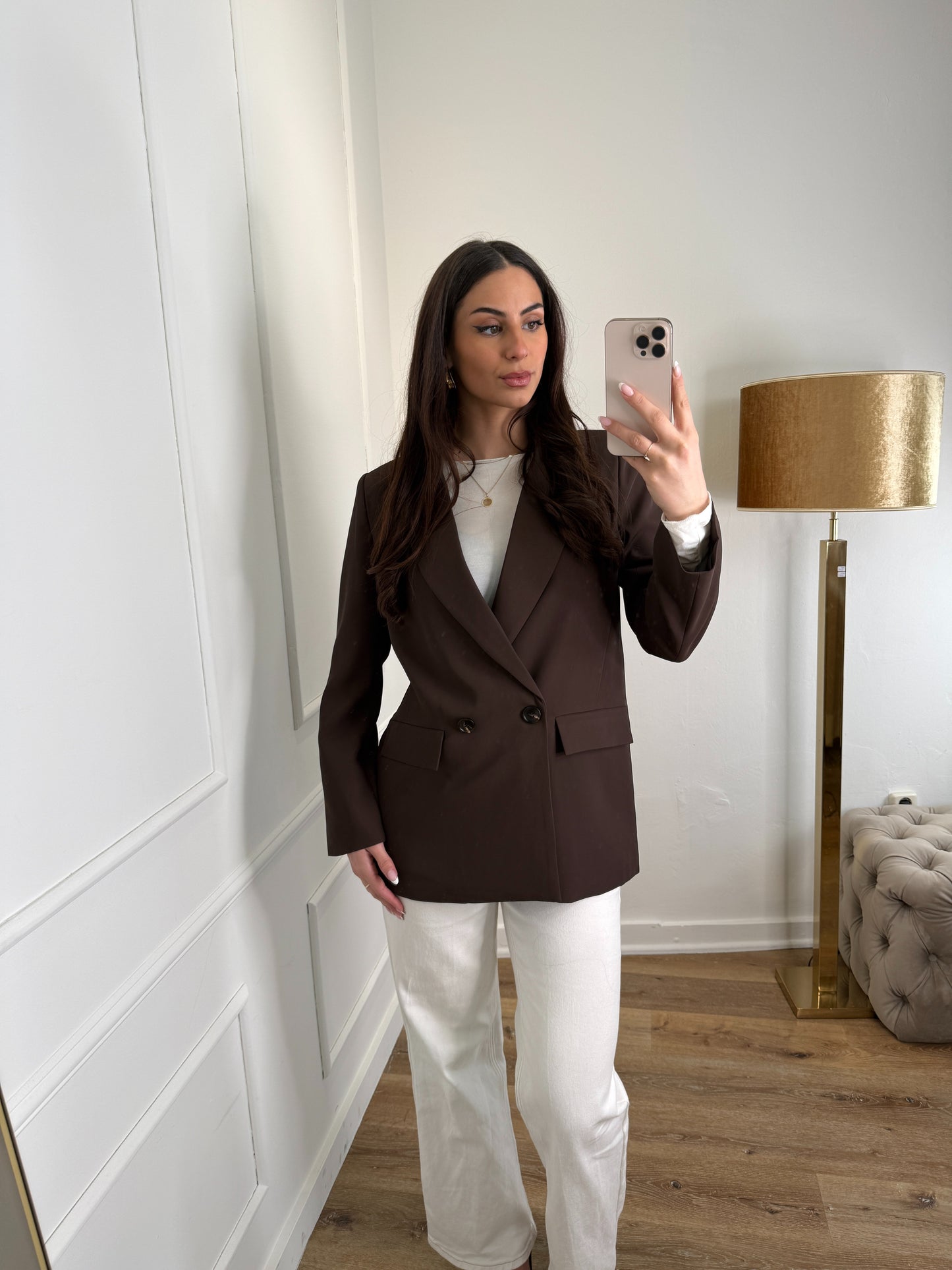 Sofia blazer - bruin