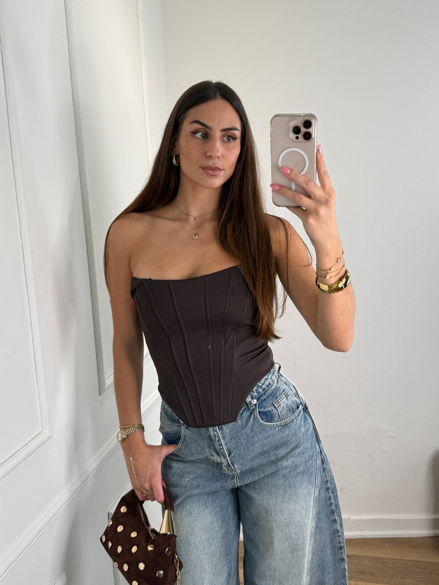 Indy Corset Bruin