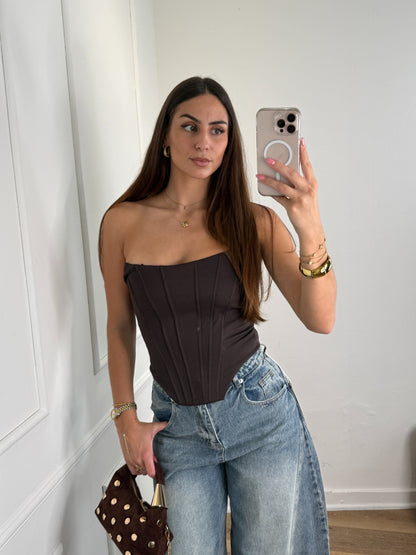 Indy Corset Bruin