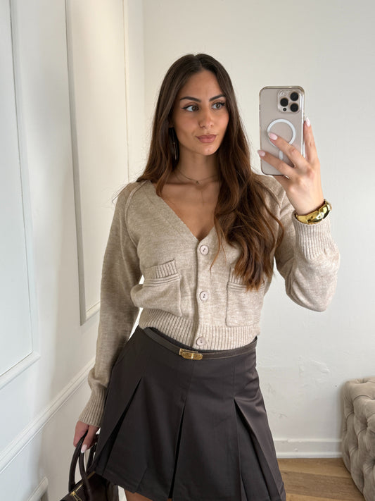 Colette skort espresso