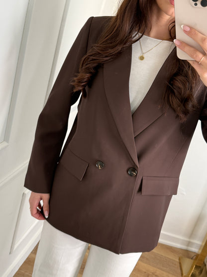 Sofia blazer - bruin
