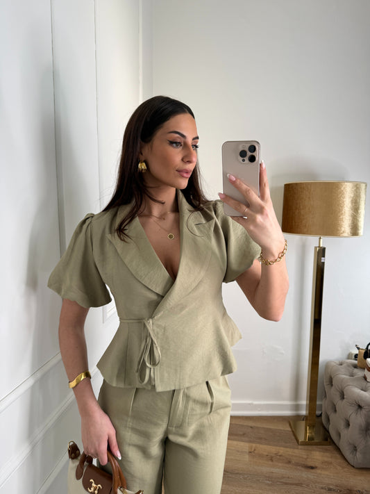Vera blouse - khaki