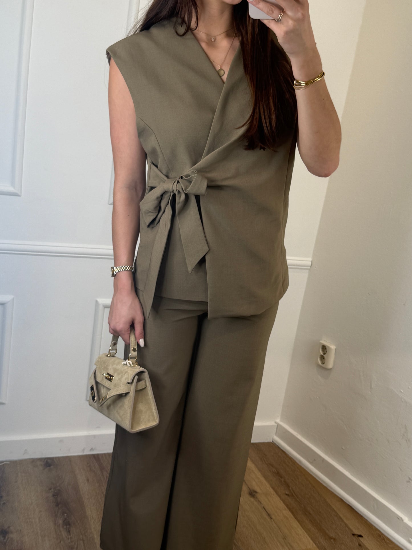 Olivia Set Olijfgroen