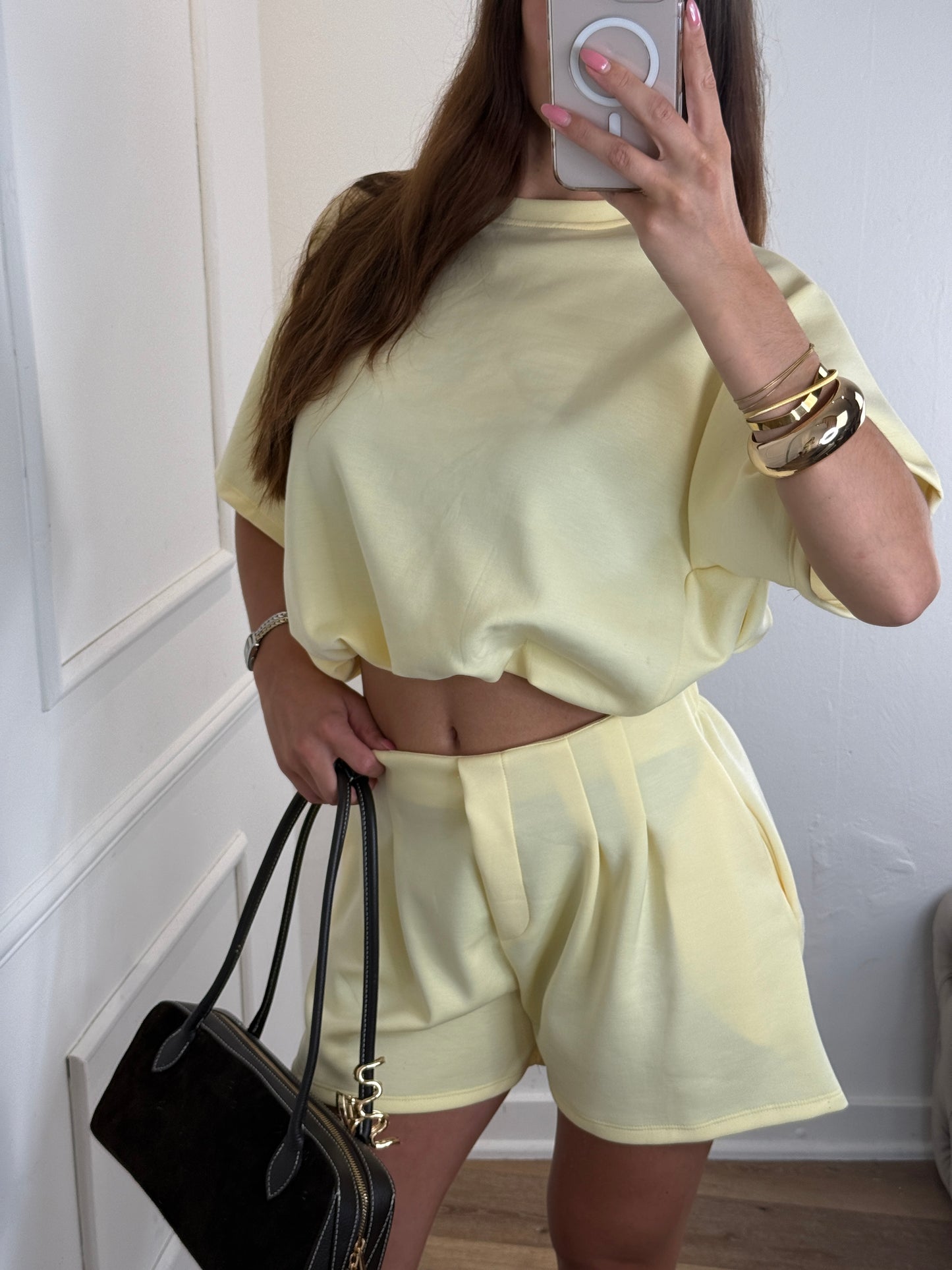 Sofie set kort geel