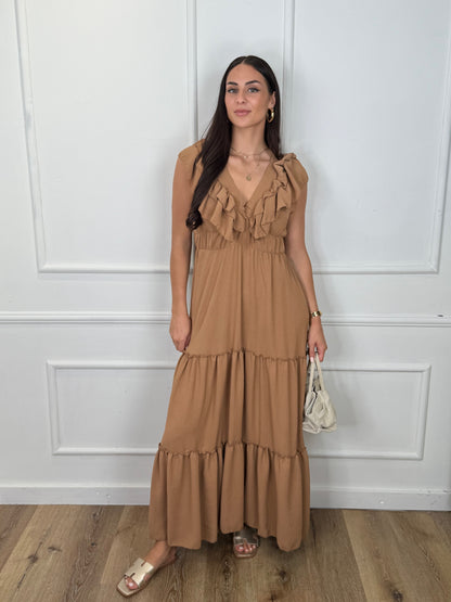 Lieke Jurk Camel