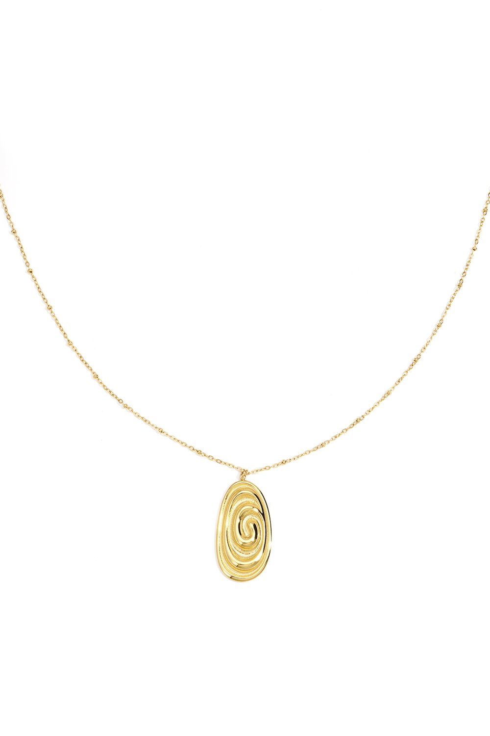 Twist ketting - goud