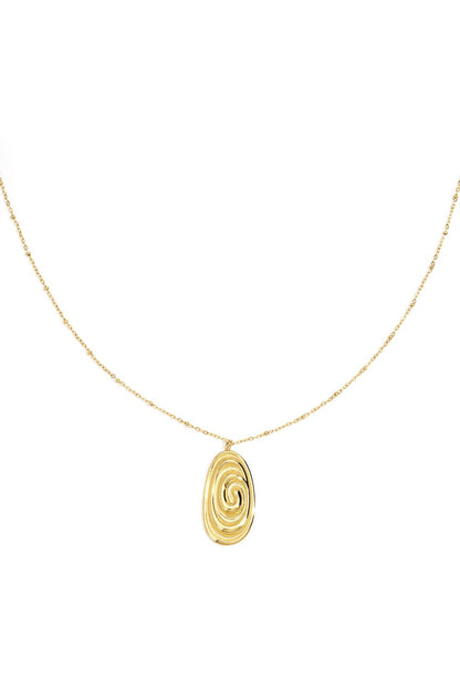 Twist ketting - goud