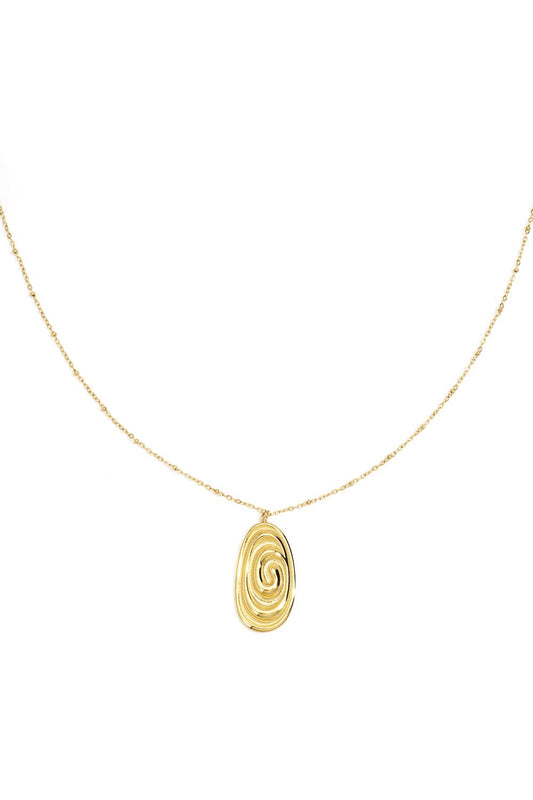 Twist ketting - goud