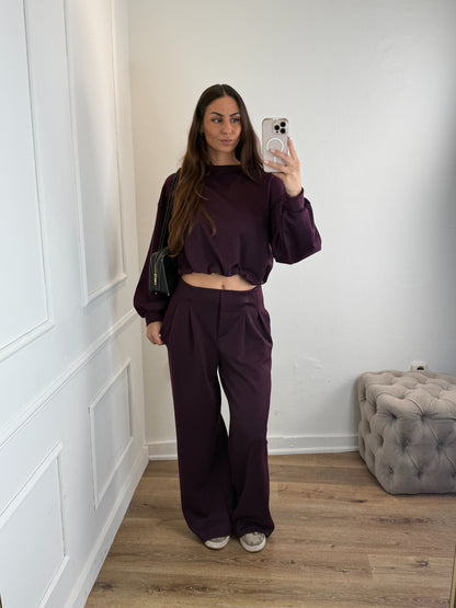 Sofie Set Lang Bordeaux