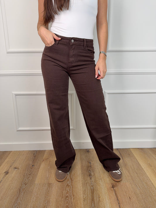 Cien Jeans Bruin Extra Lang