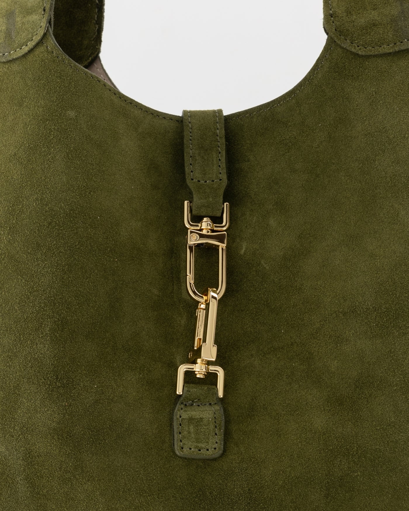 Bibi leren tas - groen