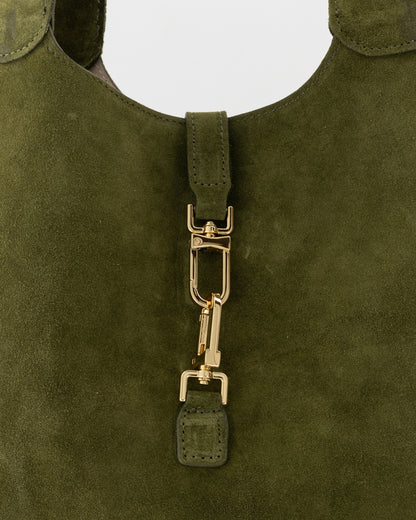 Bibi leren tas - groen