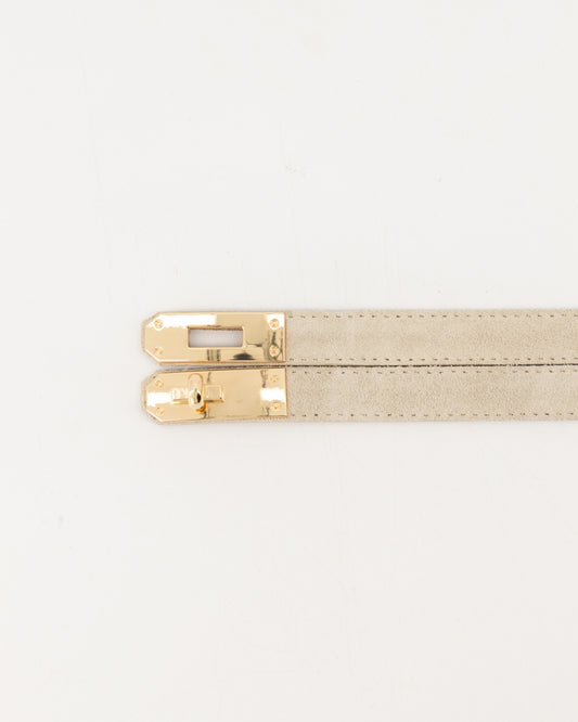 Addison - creme suede