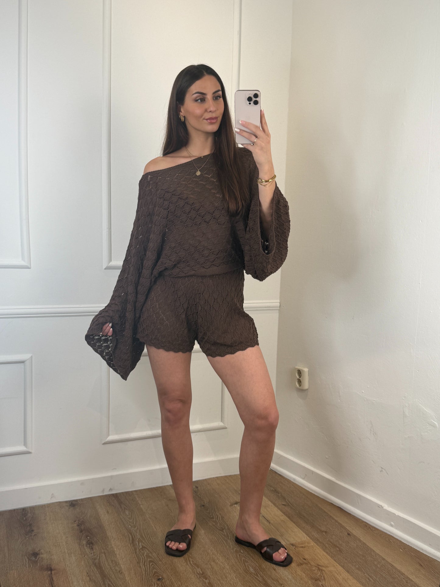 Ibiza Knit Set - bruin