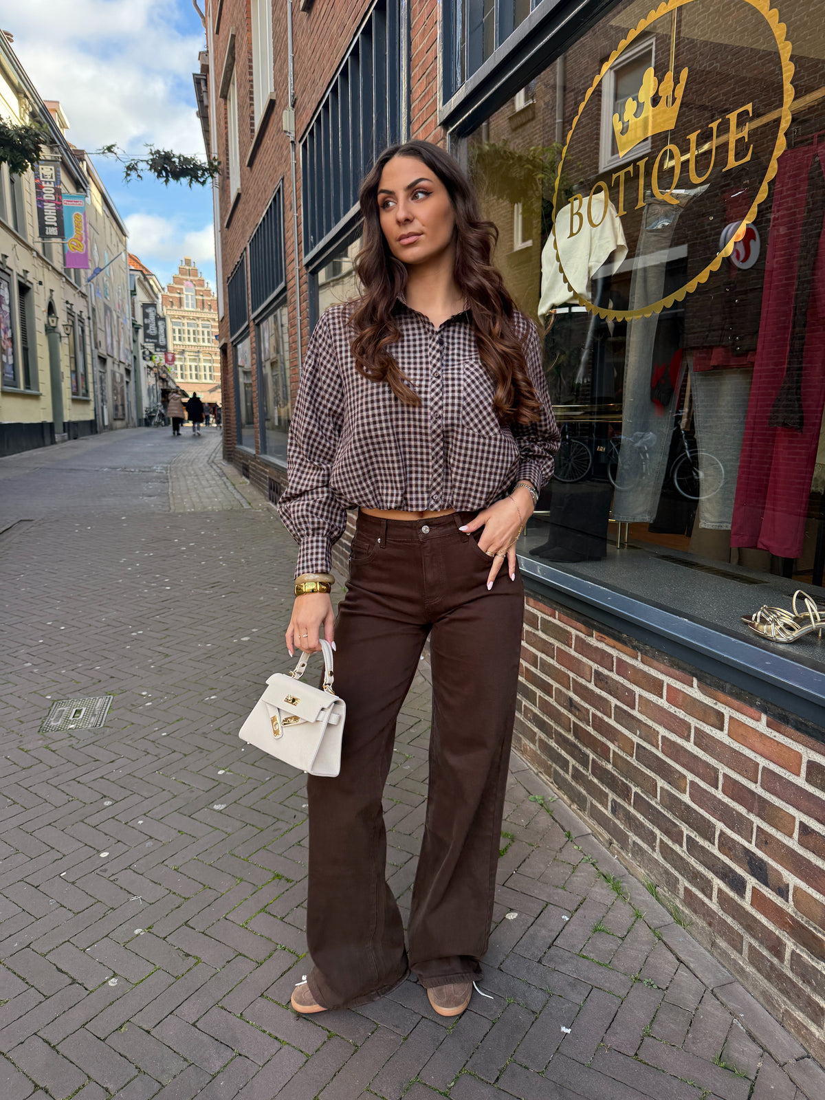 Vieve Jeans Bruin