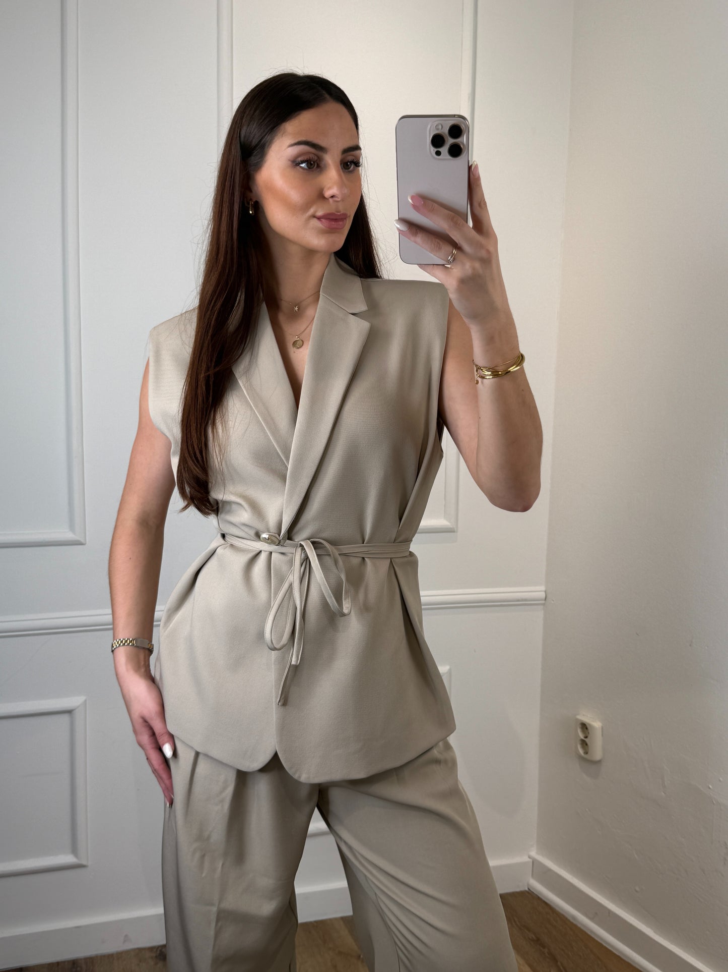 Senna gilet - beige