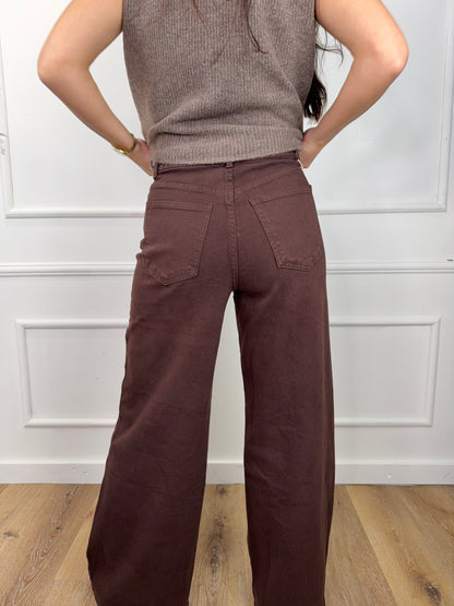 Jasmijn Jeans Bruin