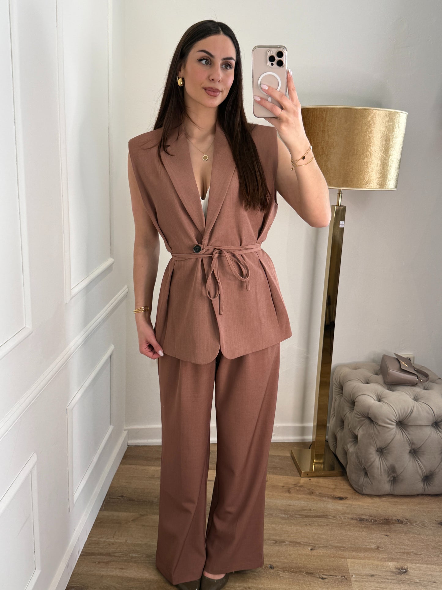 Senna pantalon - rose