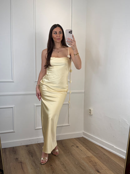 Vienna dress geel
