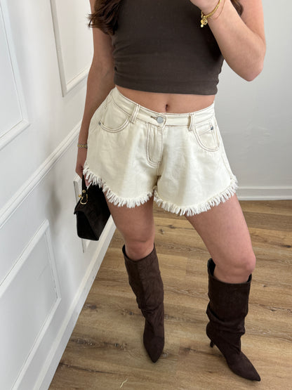Babs short beige