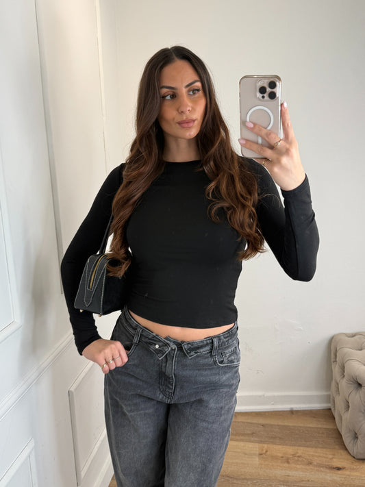 Hazel top zwart